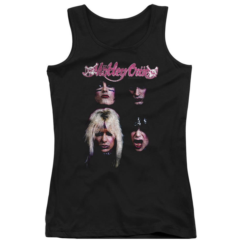 Motley Crue The Crue Womens Tank Top Shirt Black