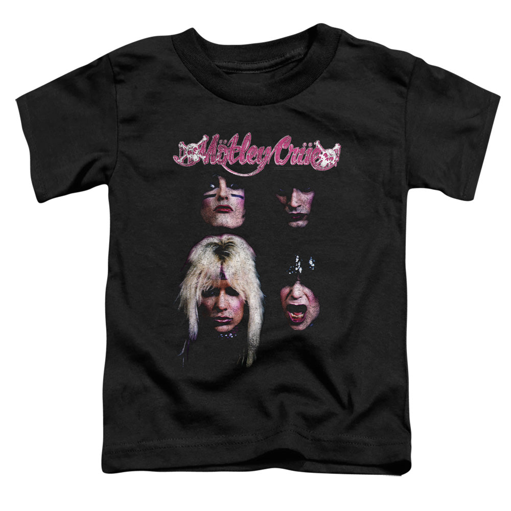 Motley Crue The Crue Toddler Kids Youth T Shirt Black