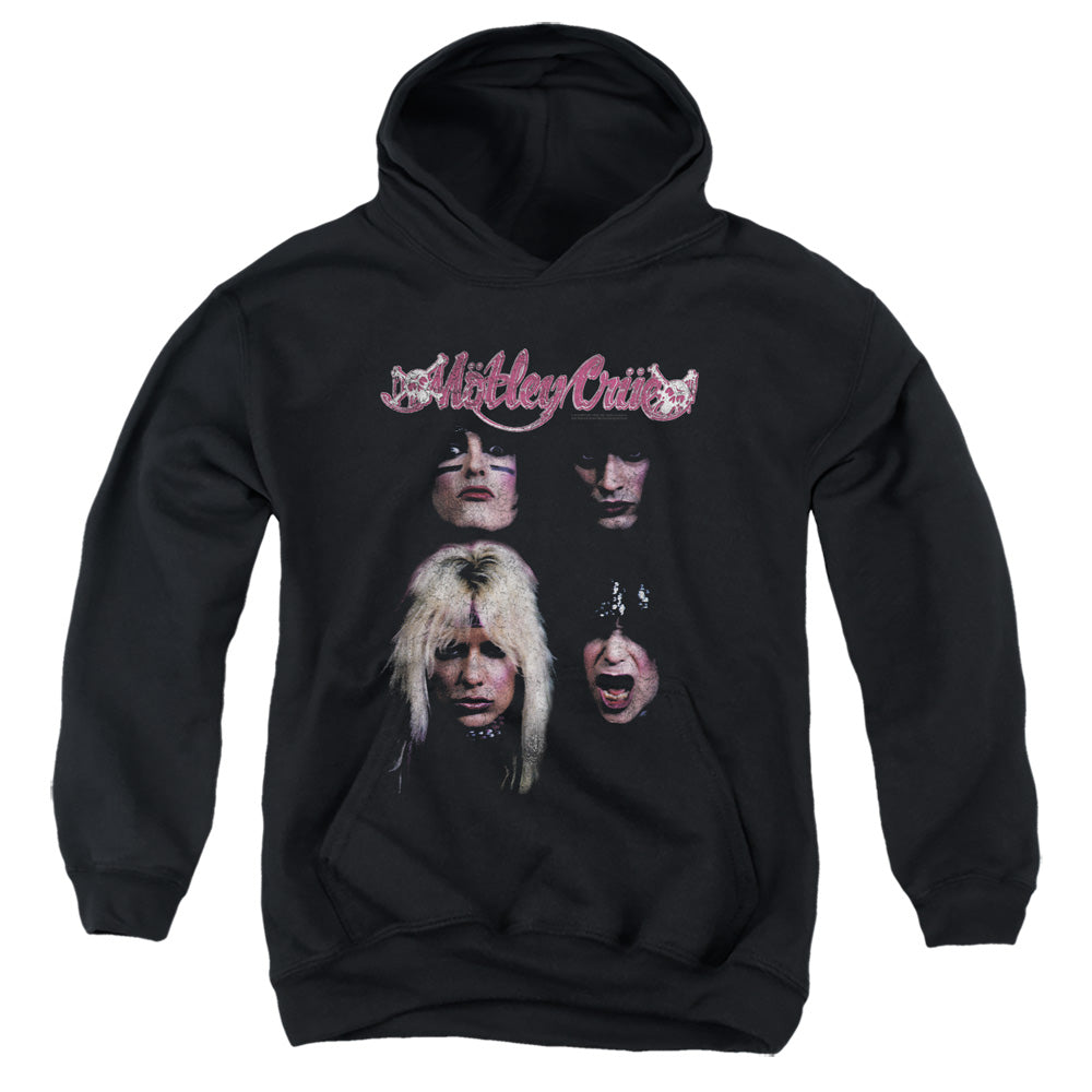 Motley Crue The Crue Kids Youth Hoodie Black