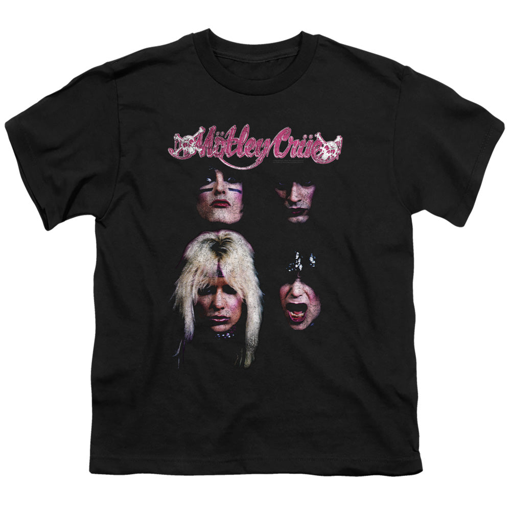 Motley Crue The Crue Kids Youth T Shirt Black