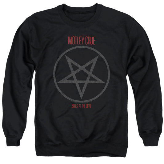 Motley Crue Shout At The Devil Mens Crewneck Sweatshirt Black