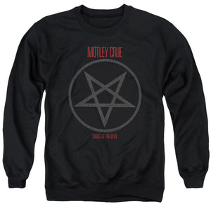 Motley Crue Shout At The Devil Mens Crewneck Sweatshirt Black