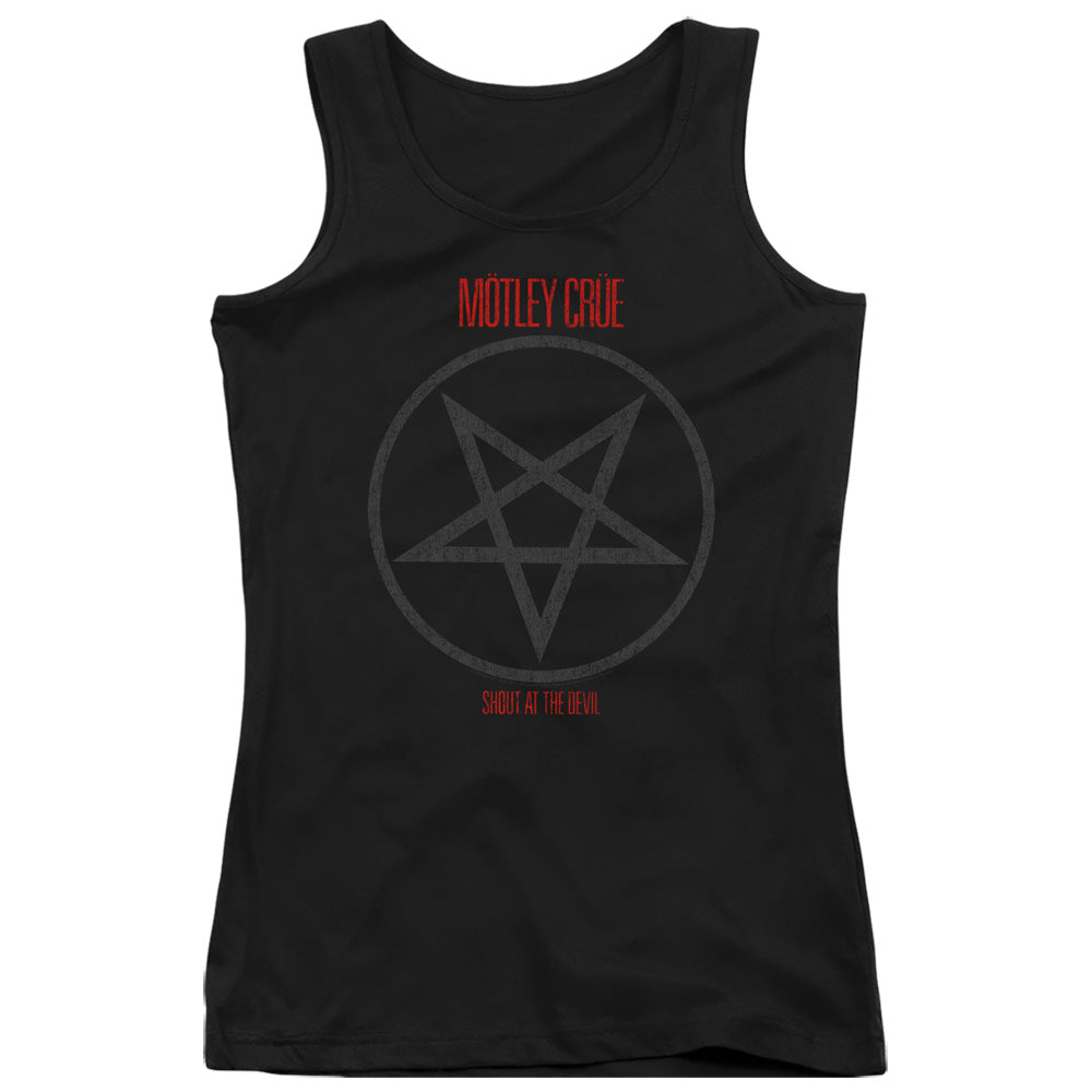 Motley Crue Shout At The Devil Womens Tank Top Shirt Black