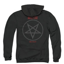 Load image into Gallery viewer, Motley Crue Shout At The Devil Back Print Zipper Mens Hoodie Black