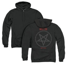 Load image into Gallery viewer, Motley Crue Shout At The Devil Back Print Zipper Mens Hoodie Black