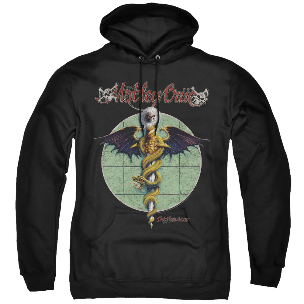 Motley Crue Dr. Feelgood Mens Hoodie Black