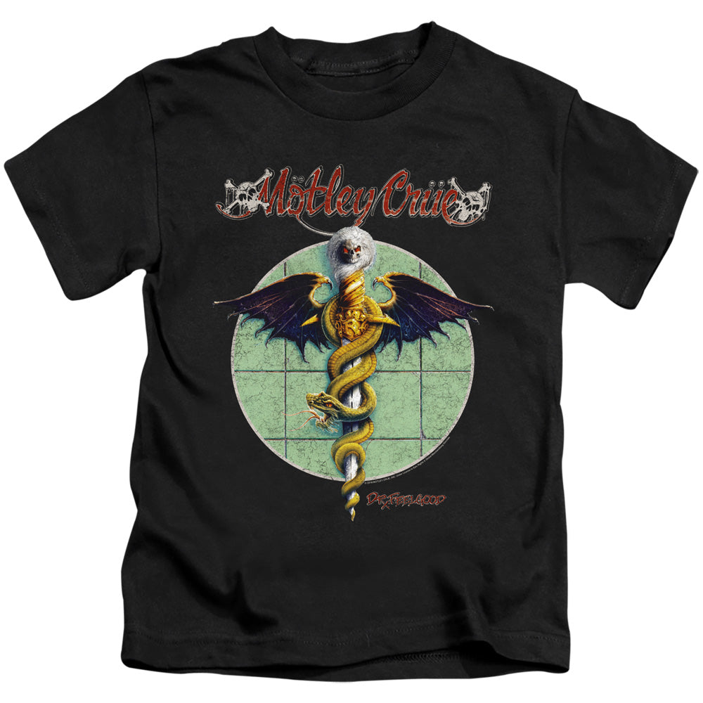 Motley Crue Dr. Feelgood Juvenile Kids Youth T Shirt Black