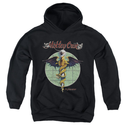 Motley Crue Dr. Feelgood Kids Youth Hoodie Black