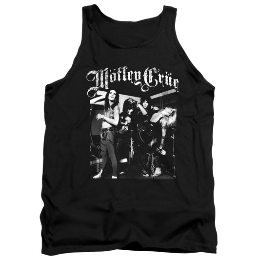 Motley Crue Band Photo Mens Tank Top Shirt Black