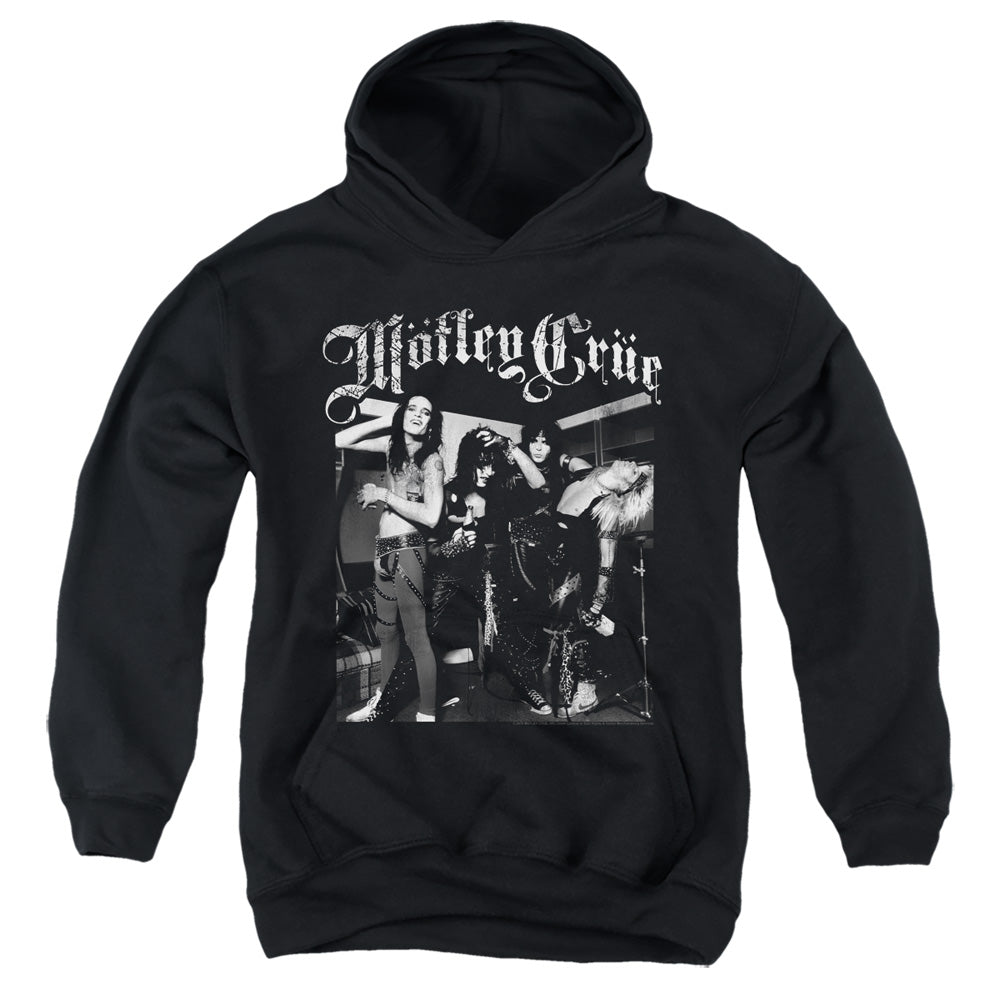 Motley Crue Band Photo Kids Youth Hoodie Black