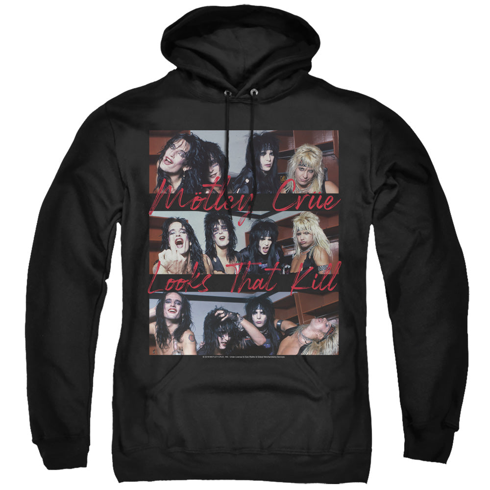 Motley Crue Looks That Kill Mens Hoodie Black