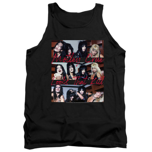 Motley Crue Looks That Kill Mens Tank Top Shirt Black