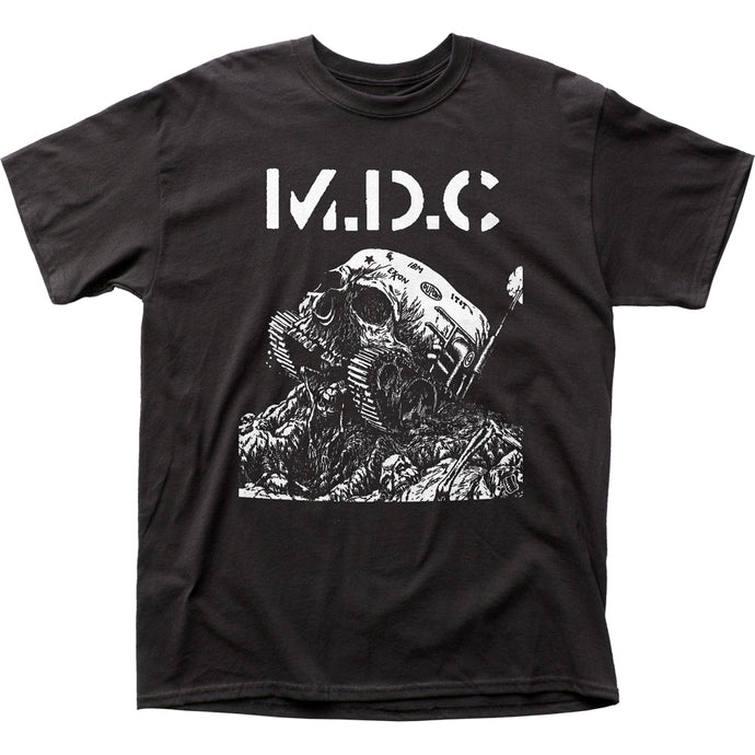 MDC Skull Tank Mens T Shirt Black