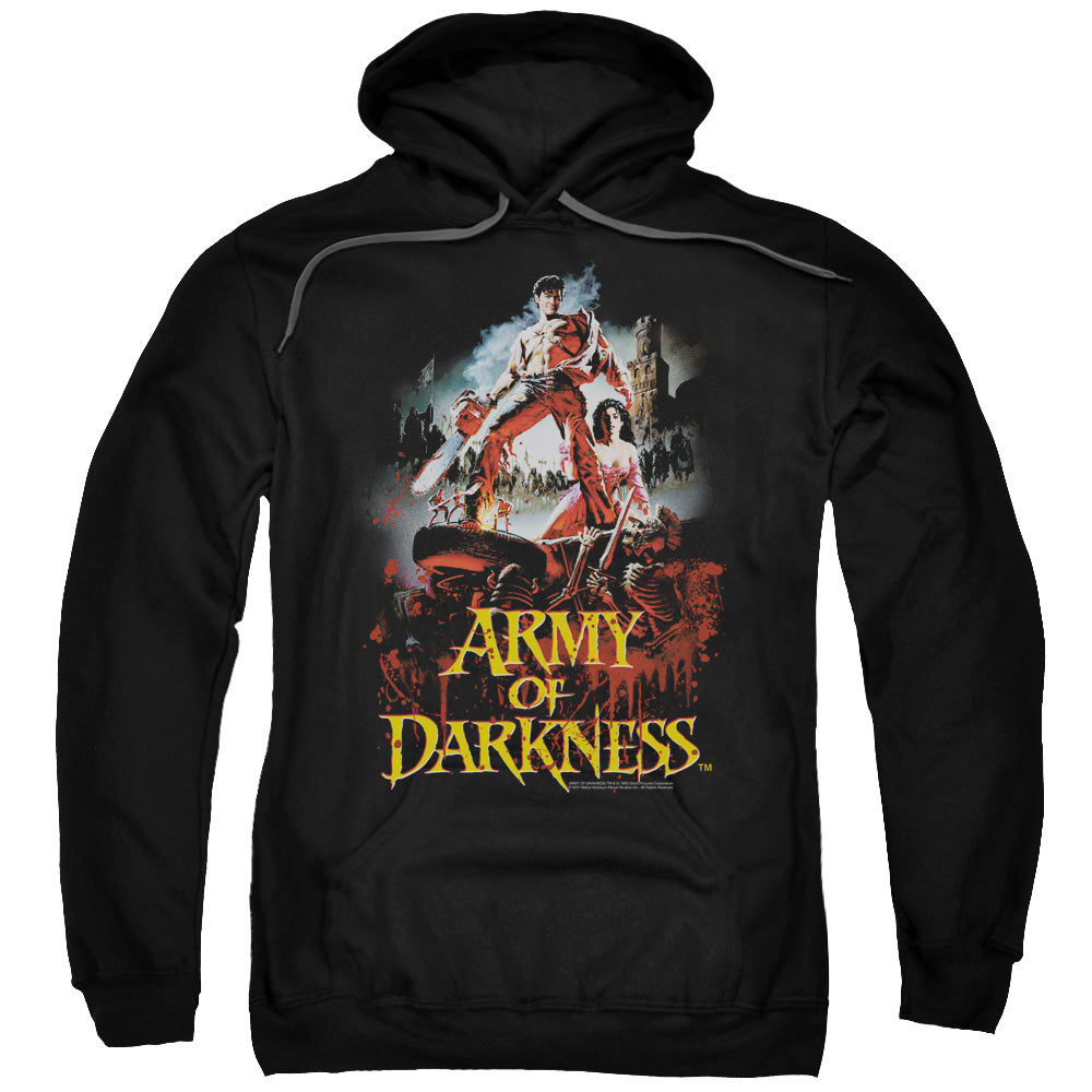 Army Of Darkness Bloody Poster Mens Hoodie Black