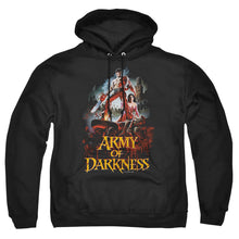 Load image into Gallery viewer, Army Of Darkness Bloody Poster Mens Hoodie Black