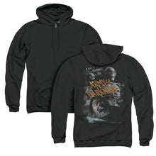 Load image into Gallery viewer, Army Of Darkness Covered Back Print Zipper Mens Hoodie Black