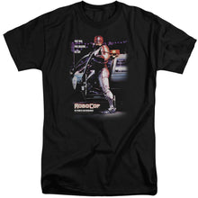 Load image into Gallery viewer, Robocop Poster Mens Tall T Shirt Black