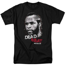 Load image into Gallery viewer, Rocky III Dead Meat Mens T Shirt Black