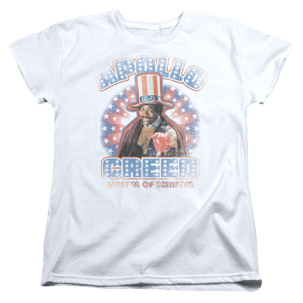 Rocky Apollo Creed Womens T Shirt White