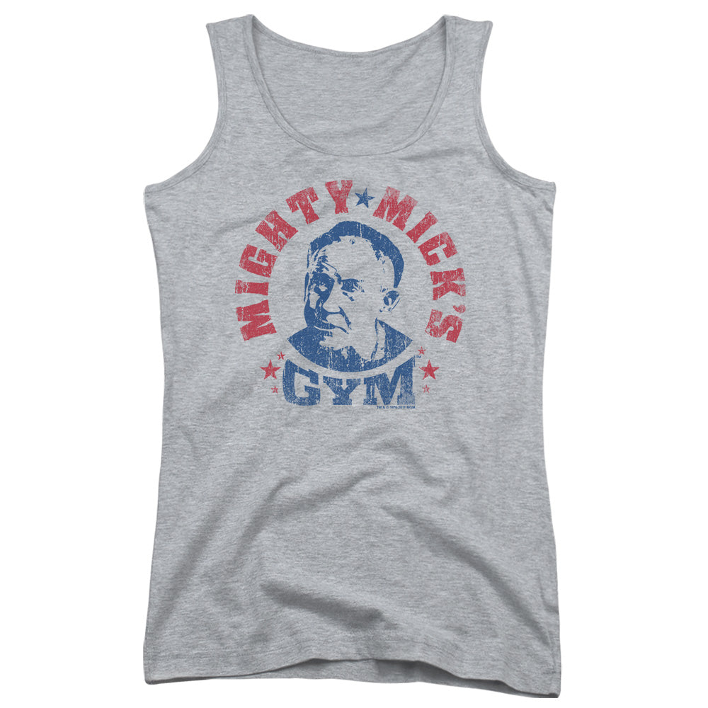 Rocky Mighty Micks Gym Womens Tank Top Shirt Athletic Heather