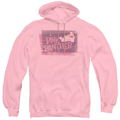 Pink Panther Distressed Mens Hoodie Pink