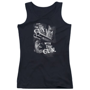 Army Of Darkness Guy With The Gun Womens Tank Top Shirt Black