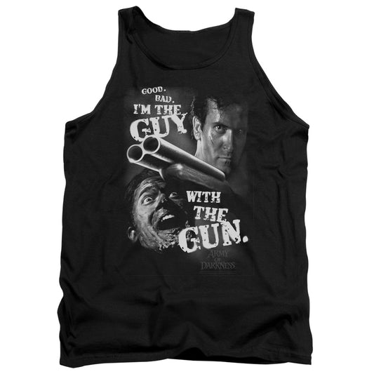 Army Of Darkness Guy With The Gun Mens Tank Top Shirt Black