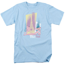 Load image into Gallery viewer, Pink Panther Tres Pink Mens T Shirt Light Blue