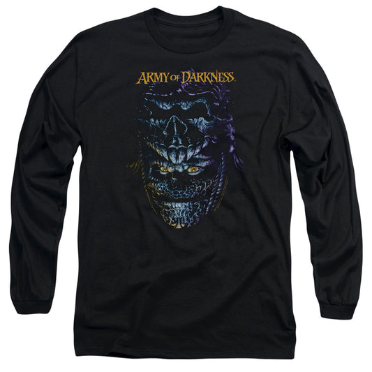 Army Of Darkness Evil Ash Mens Long Sleeve Shirt Black