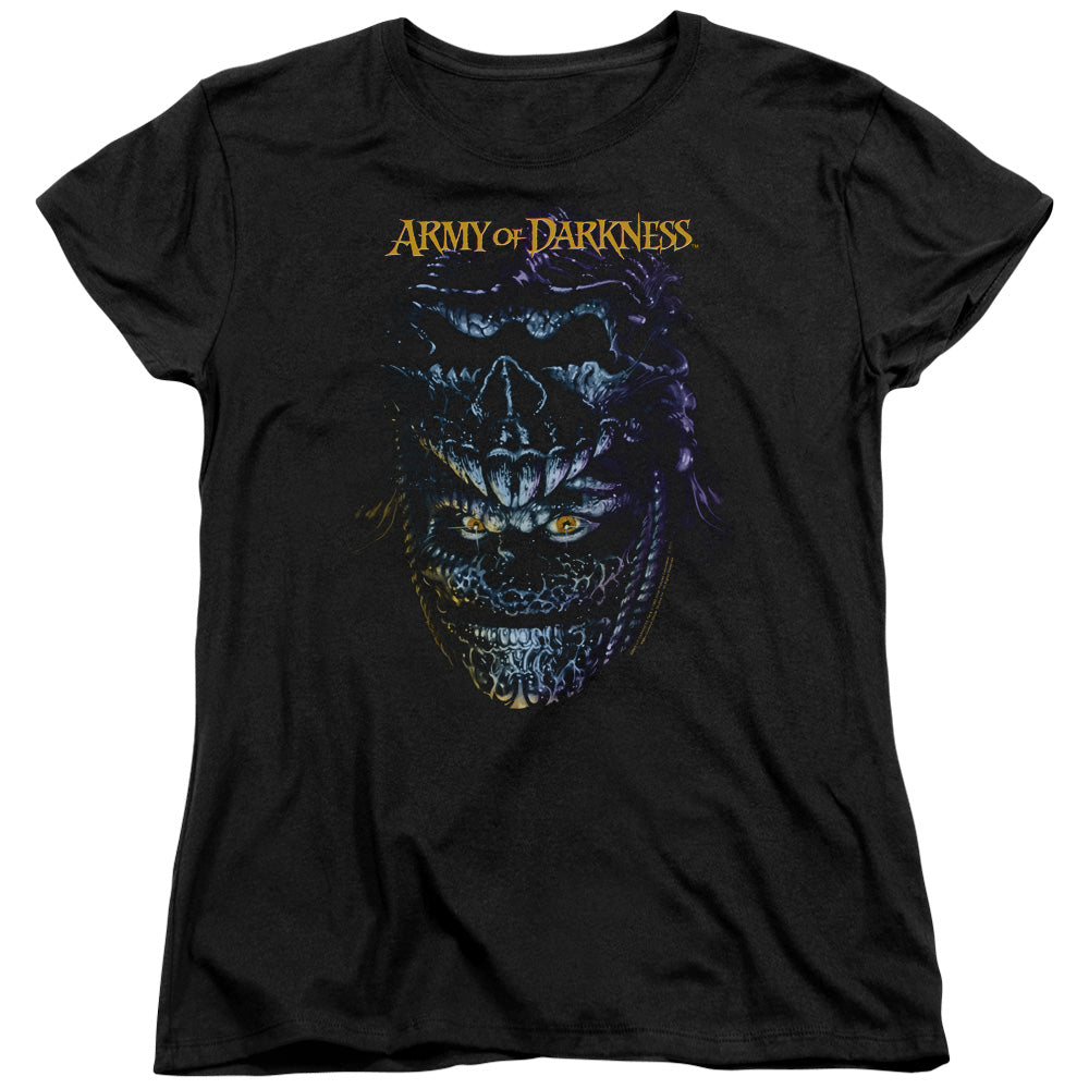 Army Of Darkness Evil Ash Womens T Shirt Black