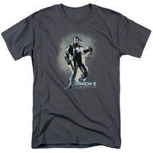 Load image into Gallery viewer, Robocop Break On Through Mens T Shirt Charcoal