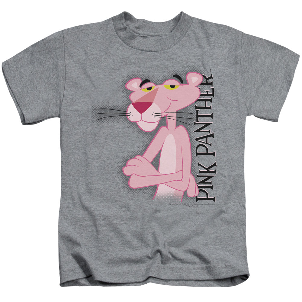 Pink Panther Cool Cat Juvenile Kids Youth T Shirt Athletic Heather