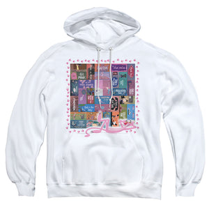 Pink Panther Vintage Titles Mens Hoodie White