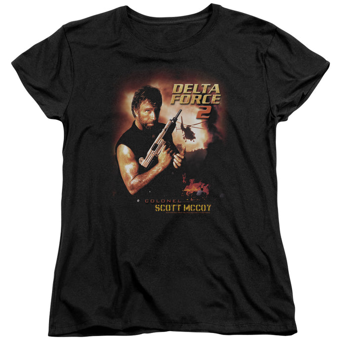 Delta Force Delta Force 2 Womens T Shirt Black