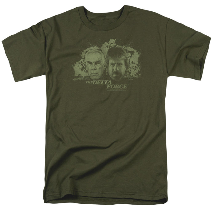 Delta Force Explosion Mens T Shirt Military Green