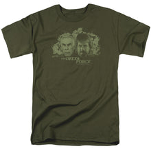 Load image into Gallery viewer, Delta Force Explosion Mens T Shirt Military Green