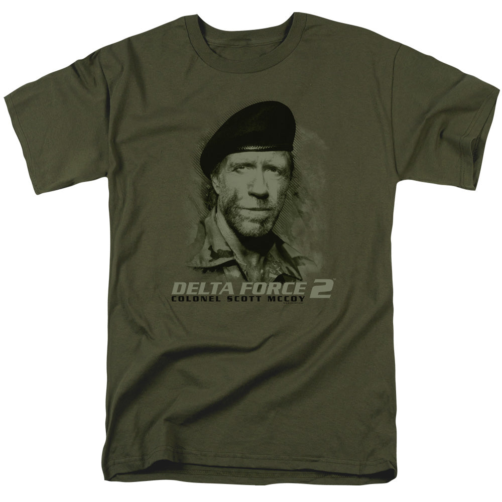 Delta Force 2 You Cant See Me Mens T Shirt Military Green