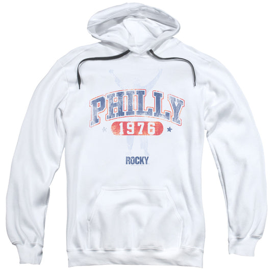 Rocky Philly 1976 Mens Hoodie White