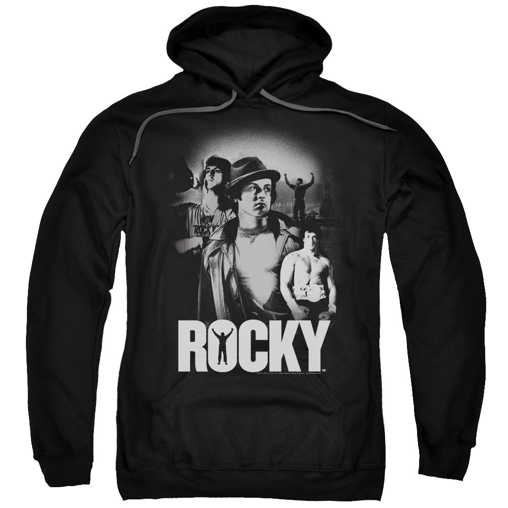 Rocky Making Of A Champ Mens Hoodie Black