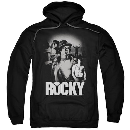 Rocky Making Of A Champ Mens Hoodie Black