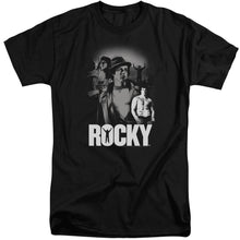 Load image into Gallery viewer, Rocky Making Of A Champ Mens Tall T Shirt Black