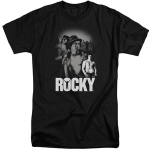 Rocky Making Of A Champ Mens Tall T Shirt Black