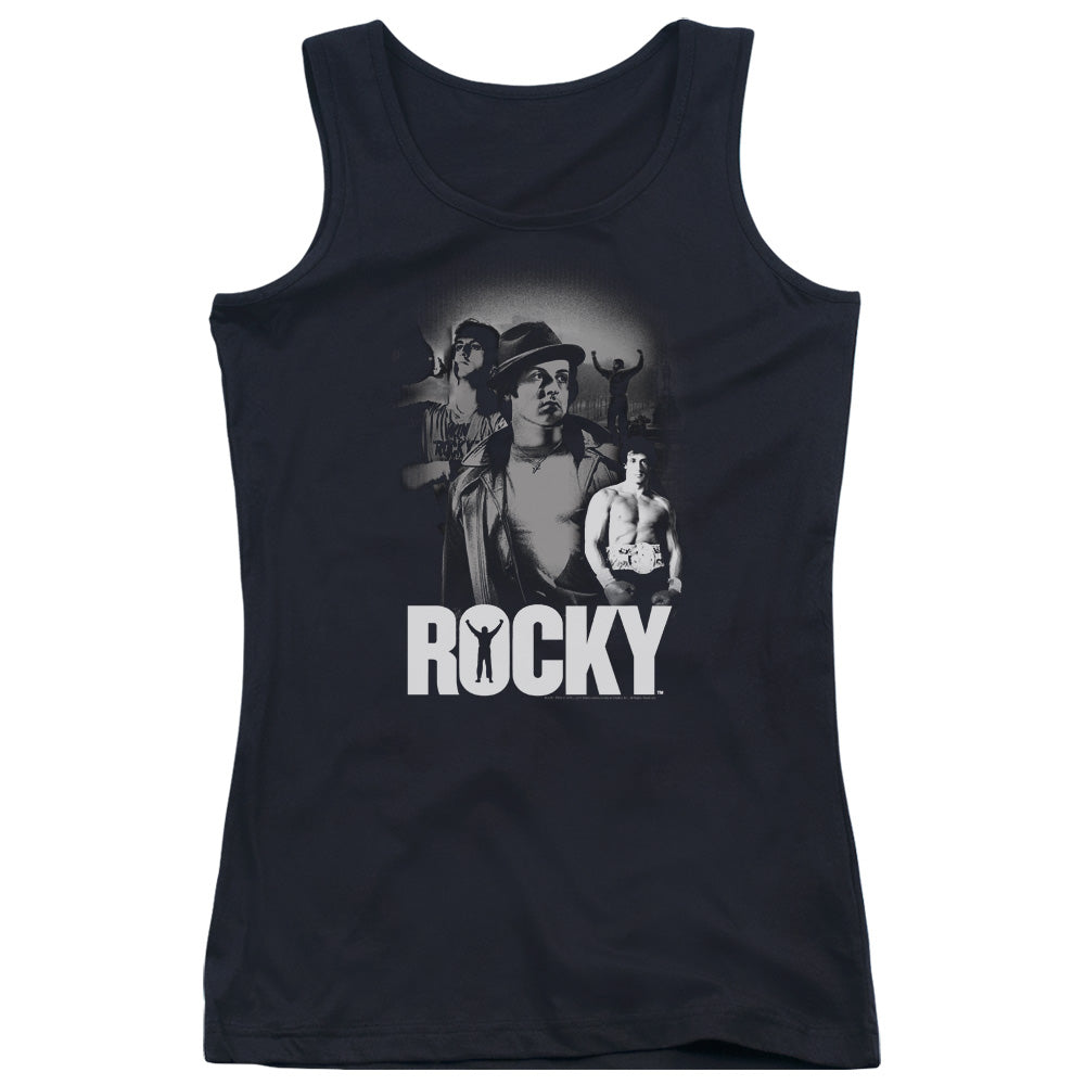 Rocky Making Of A Champ Womens Tank Top Shirt Black