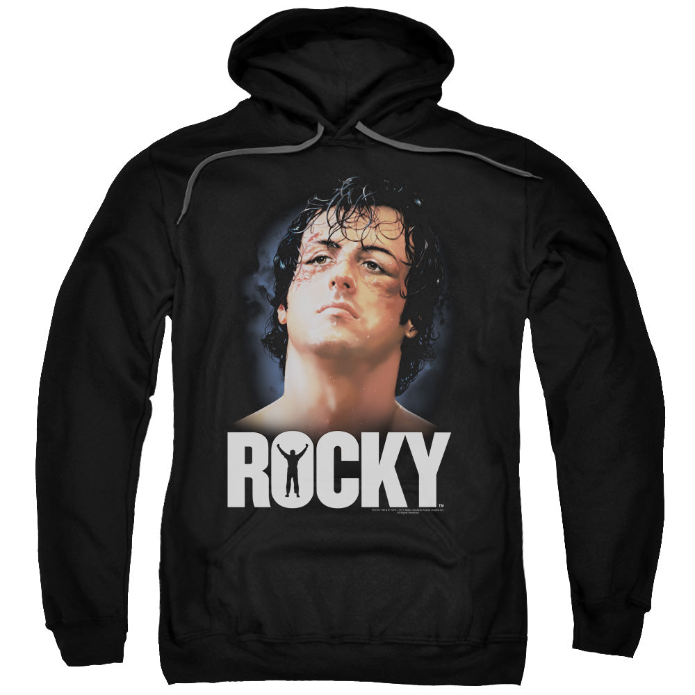 Rocky The Champ Mens Hoodie Black