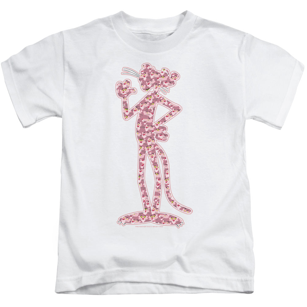 Pink Panther Heads Juvenile Kids Youth T Shirt White