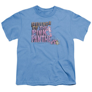 Pink Panther Revenge Kids Youth T Shirt Carolina Blue