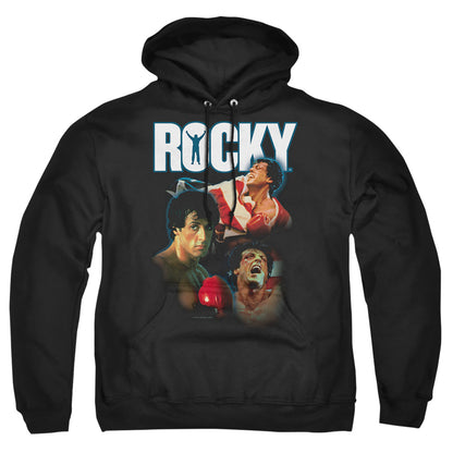 Rocky I Did It Mens Hoodie Black Officially Licensed