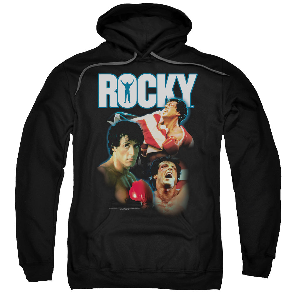 Rocky I Did It Mens Hoodie Black