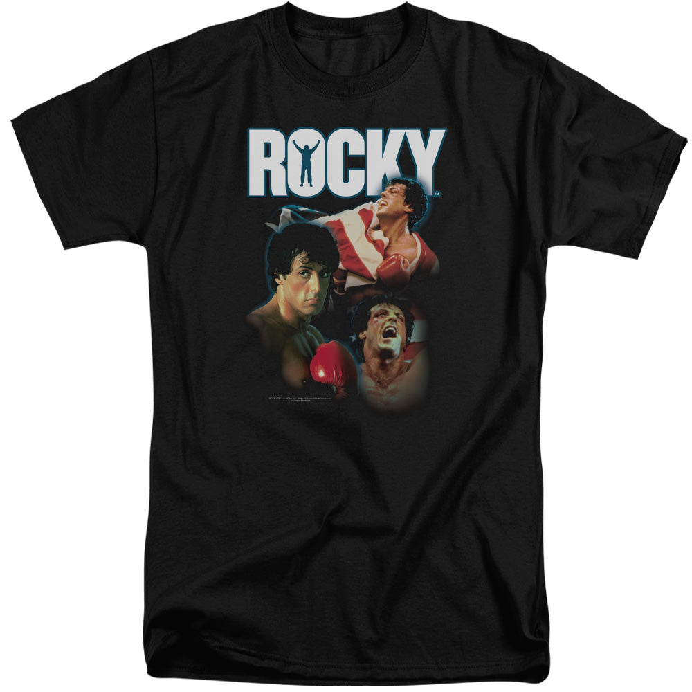 Rocky I Did It Mens Tall T Shirt Black