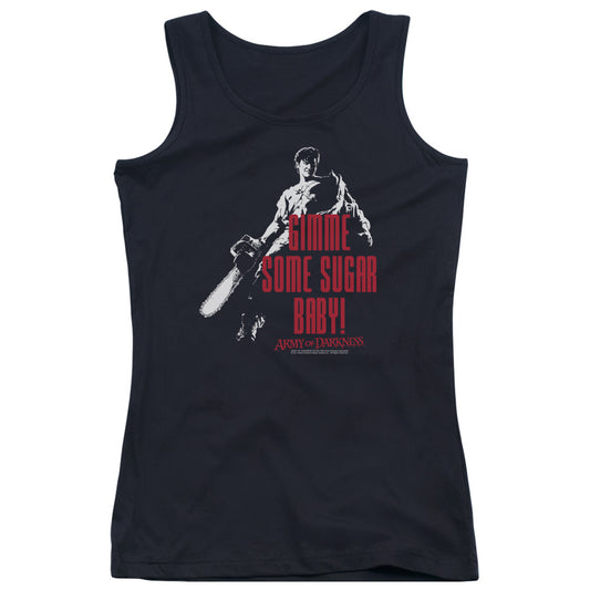 Army Of Darkness Sugar Womens Tank Top Shirt Black